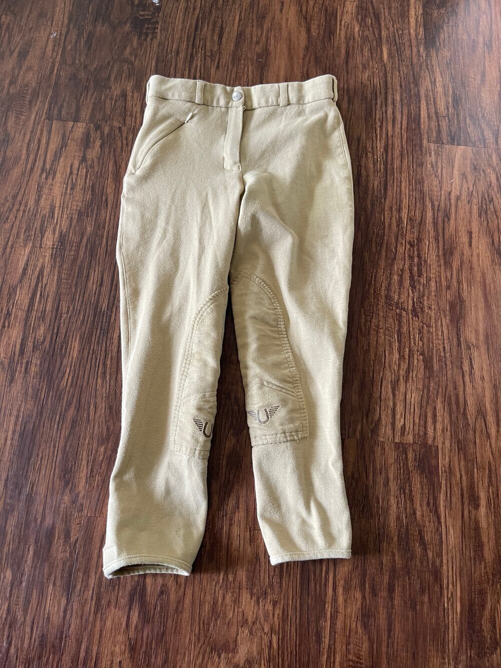 Equestrian padded riding pants womens 26